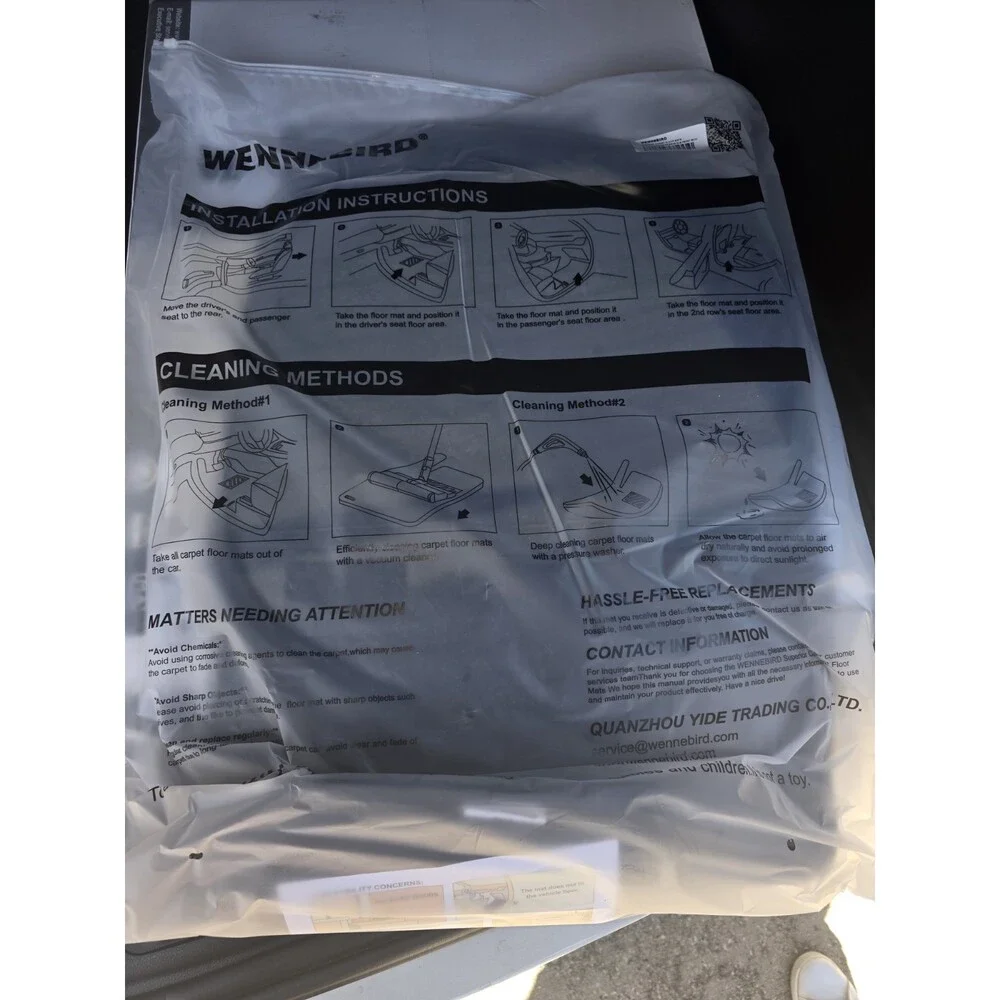 WENNEBIRD Superior Carpet Front Row Floor Mat 2020-2026 Mercedes-Benz GLS C X167